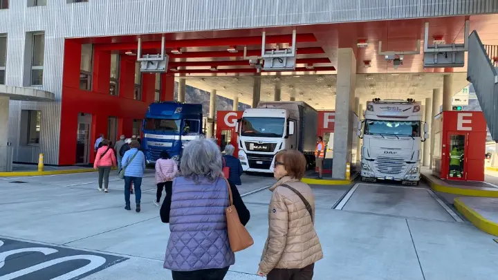 Centro di controllo dei veicoli pesanti, Giornico (CCVP)